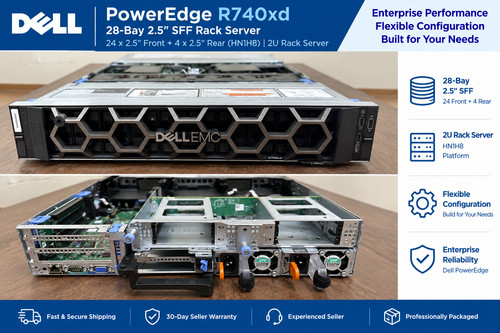 Dell poweredge r740xd - r740xd, 2u